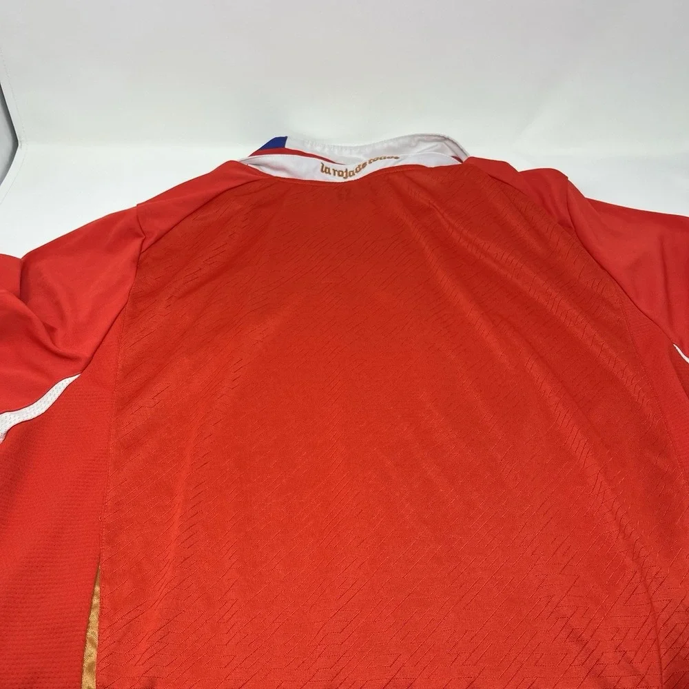 Puma Chile National Soccer Team Home Jersey Mens XXL Red Copa America 2011 2012